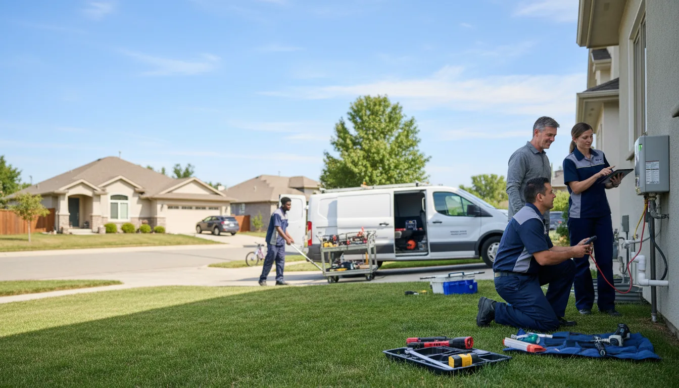 Tankless water heater service in Murray, UT